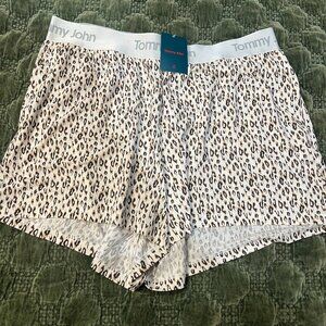 Tommy John Second Skin Sleep Shorts Womens NWT XL